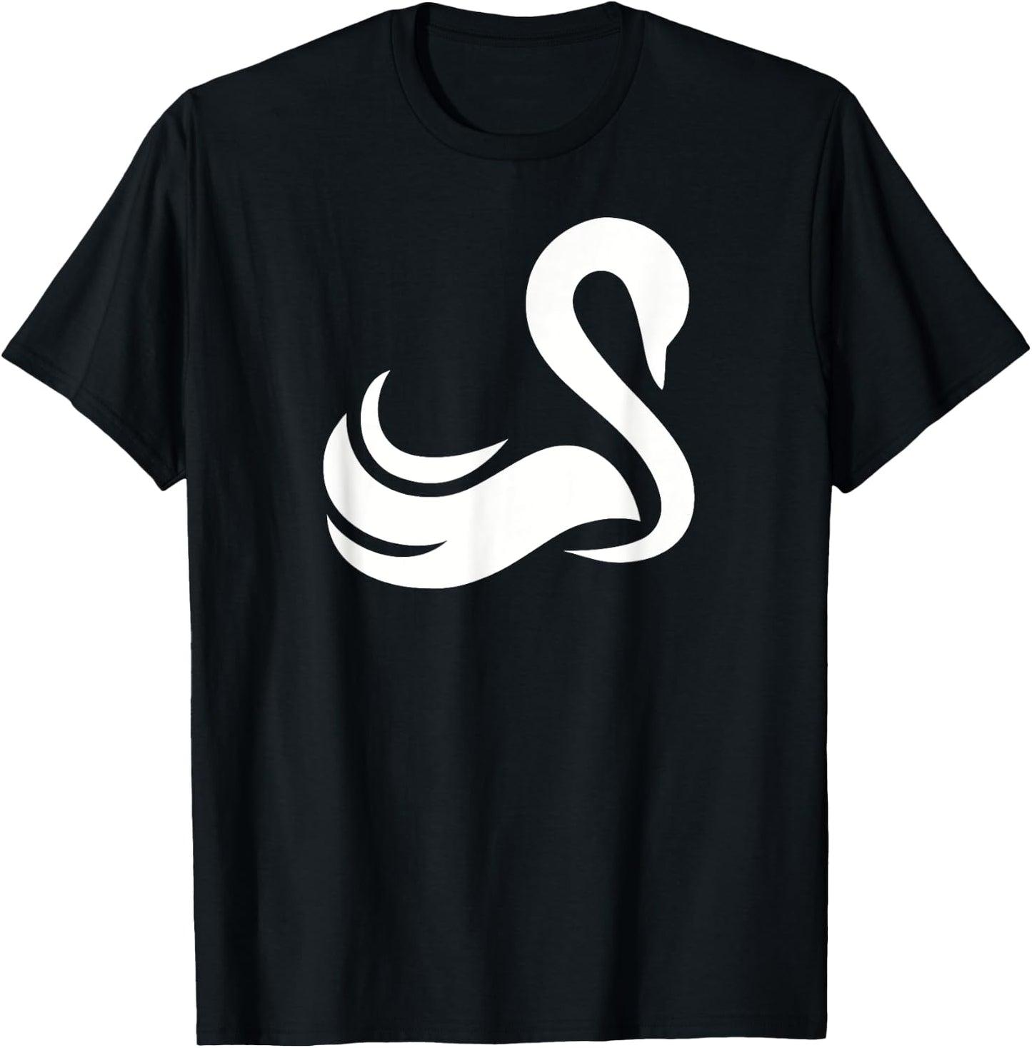 Drawn swan T-Shirt - T-Shirt | Black