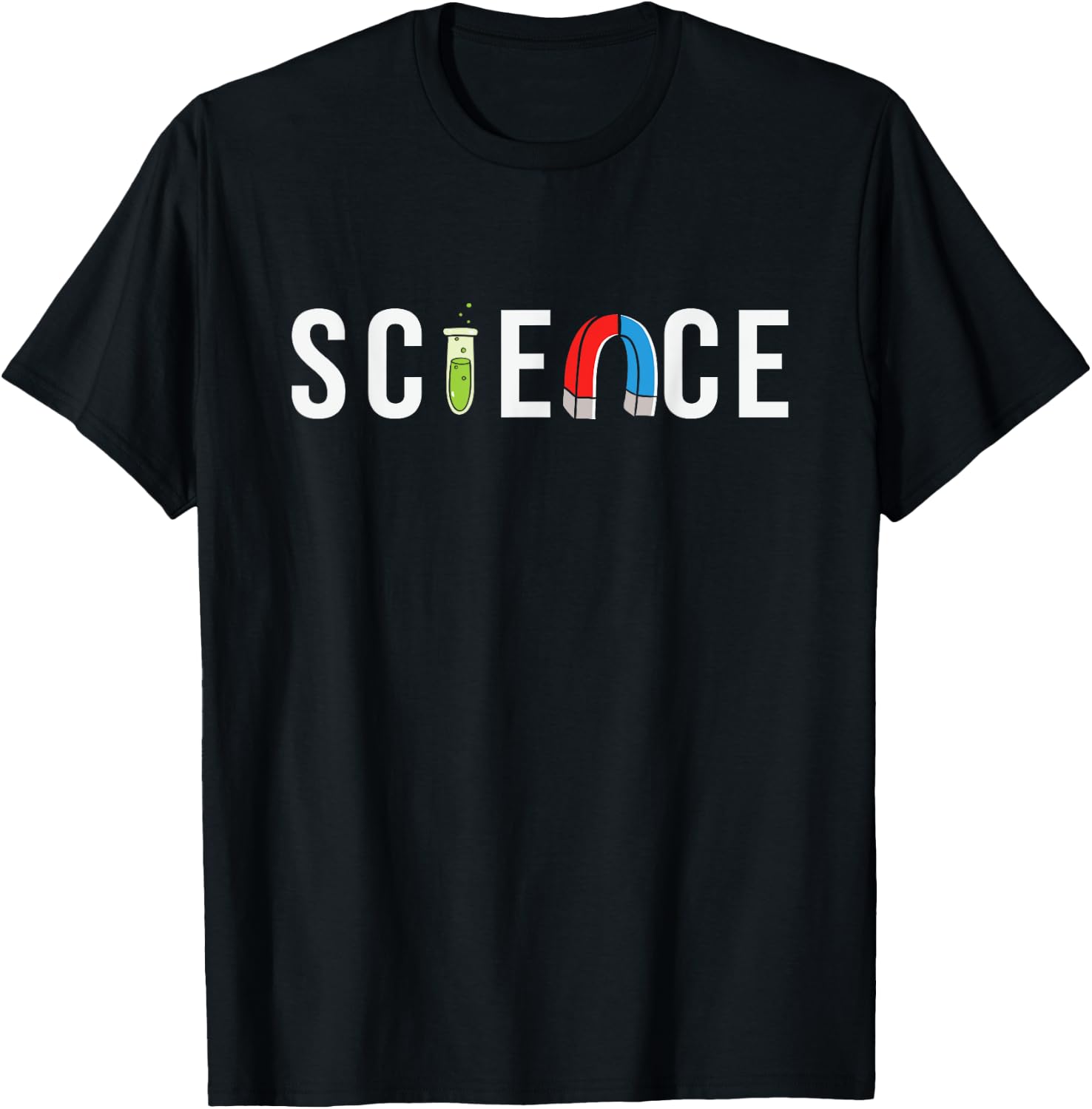 Teacher "Science" Chemistry Back To School Science Teacher T-Shirt - T-Shirt | Black