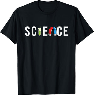 Teacher "Science" Chemistry Back To School Science Teacher T-Shirt - T-Shirt | Black