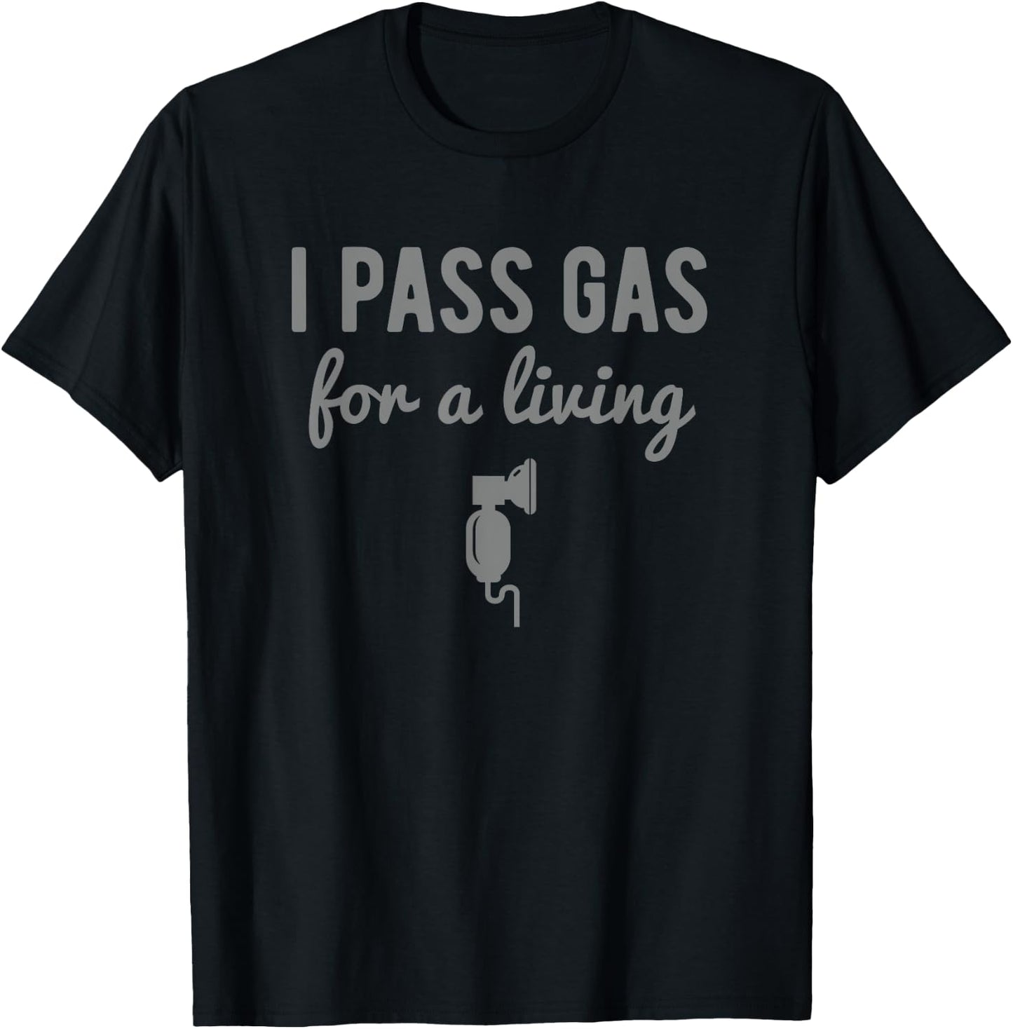 Funny Anesthesiologist Anesthesia Gift Pass Gas T-Shirt - T-Shirt | Black