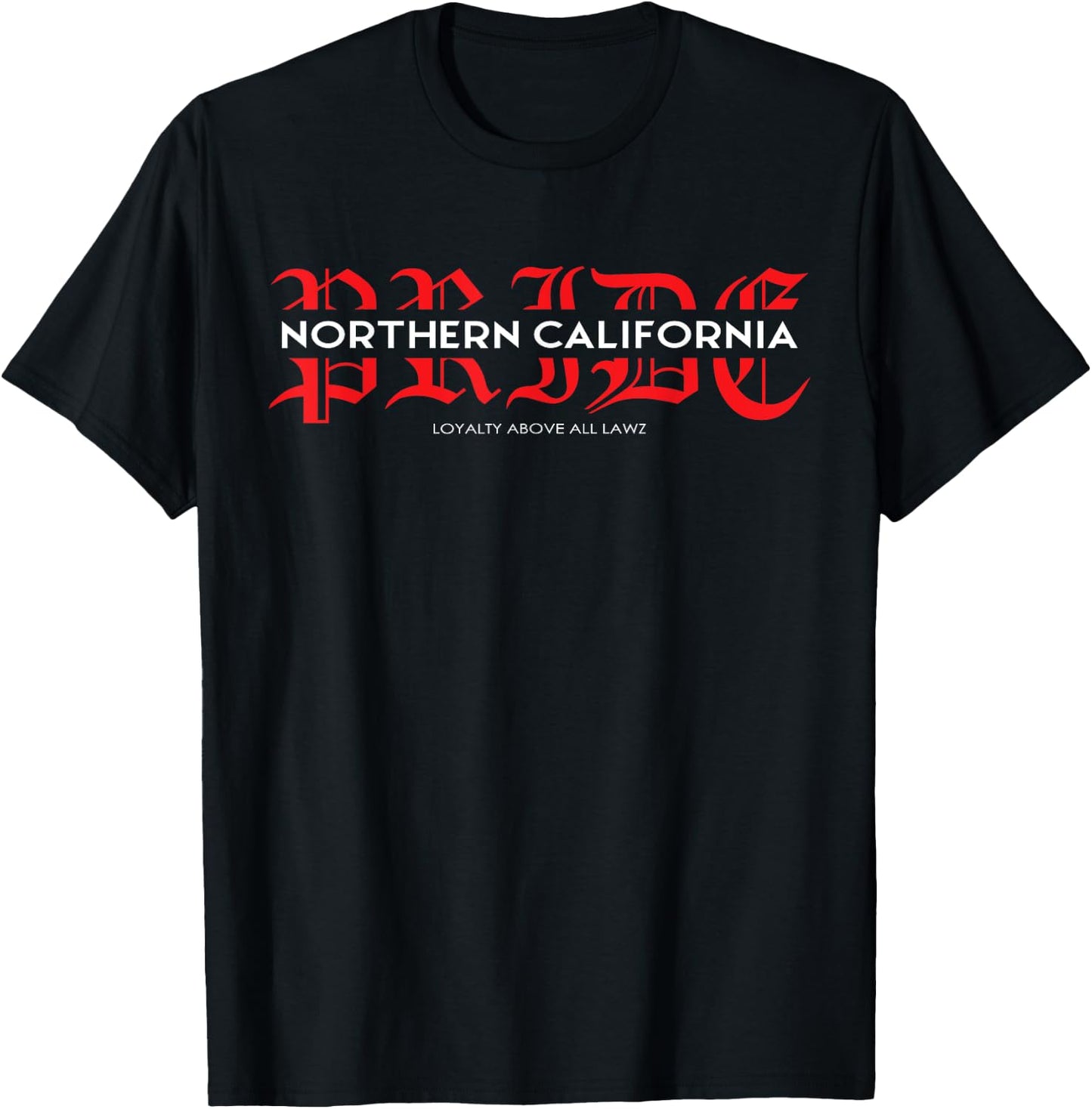 Nor Cal Northern California Pride T-Shirt - T-Shirt | Black