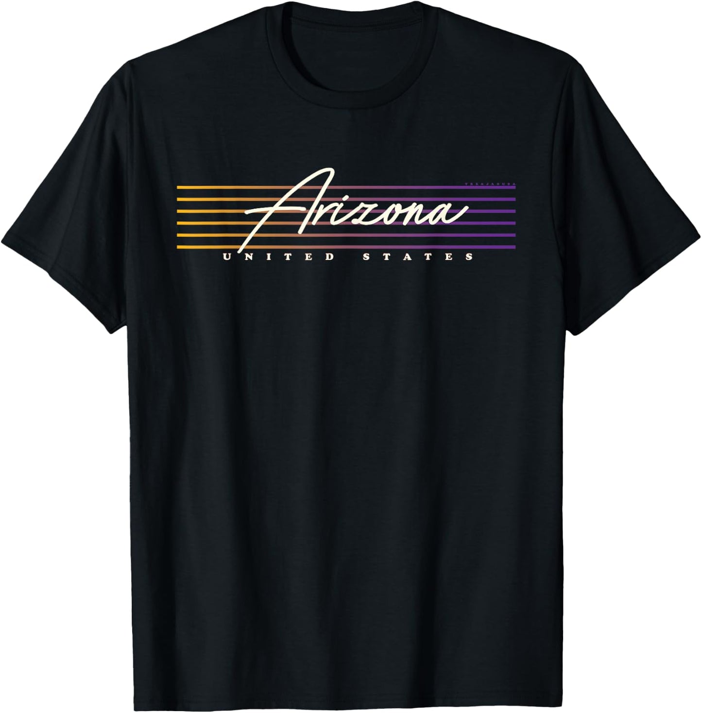 Arizona US State Vintage Style Retro Arizona T-Shirt - T-Shirt | Black