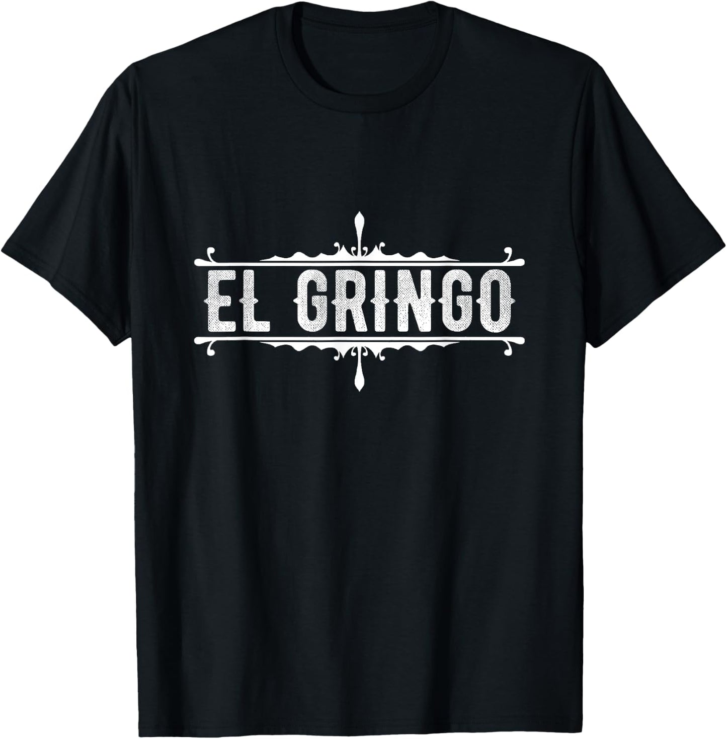 De Mayo Celebrate El Gringo American Spanish Slang T-Shirt - T-Shirt | Black