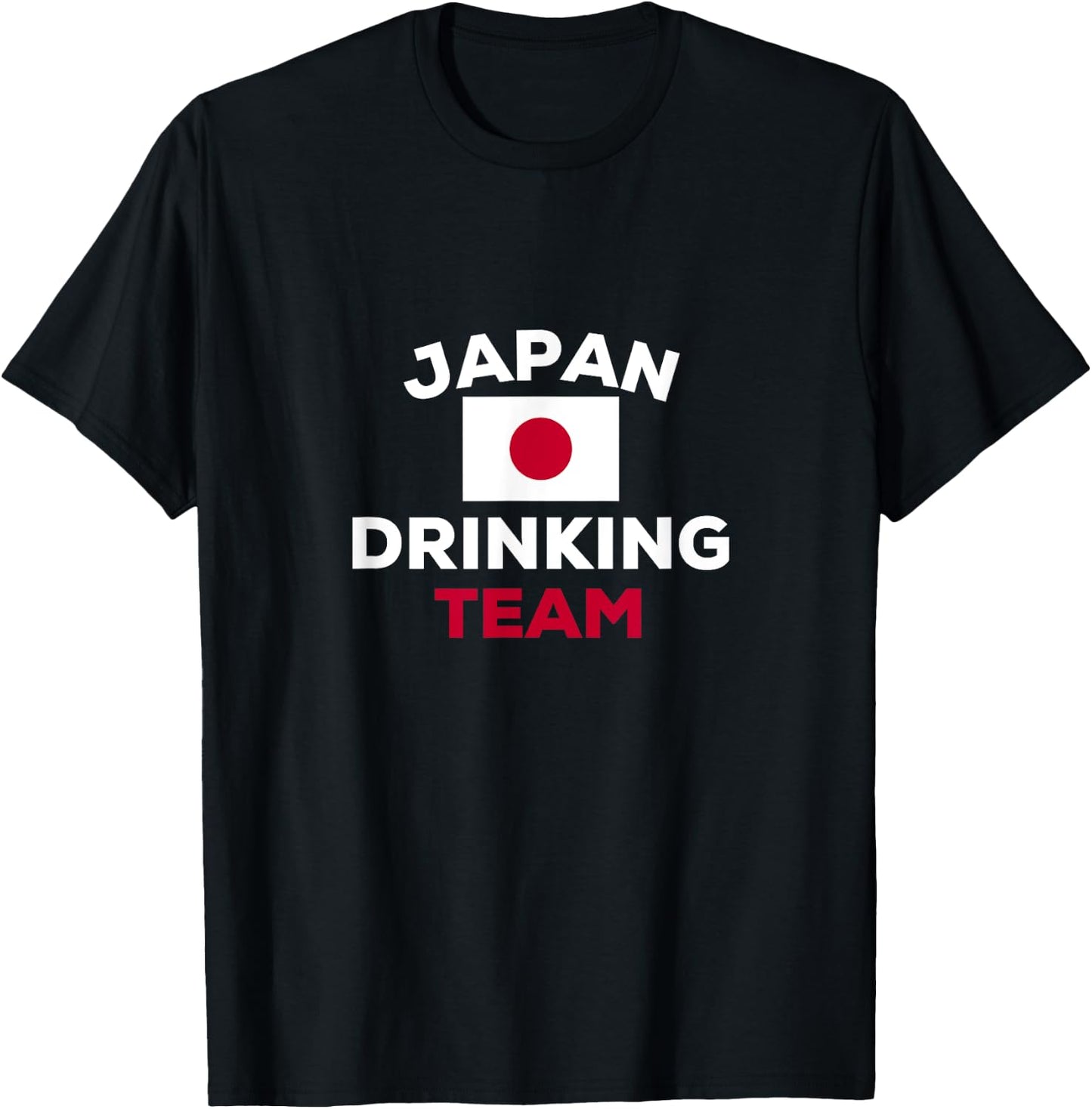 Funny Japan Japanese Drinking Team Beer College Party Group T-Shirt - T-Shirt | Black