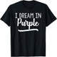 Winners Wear Purple Team Spirit Game Competition Color Sport T-Shirt - T-Shirt | Black