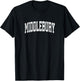 Middlebury Connecticut CT Vintage Athletic Sports Design T-Shirt - T-Shirt | Black