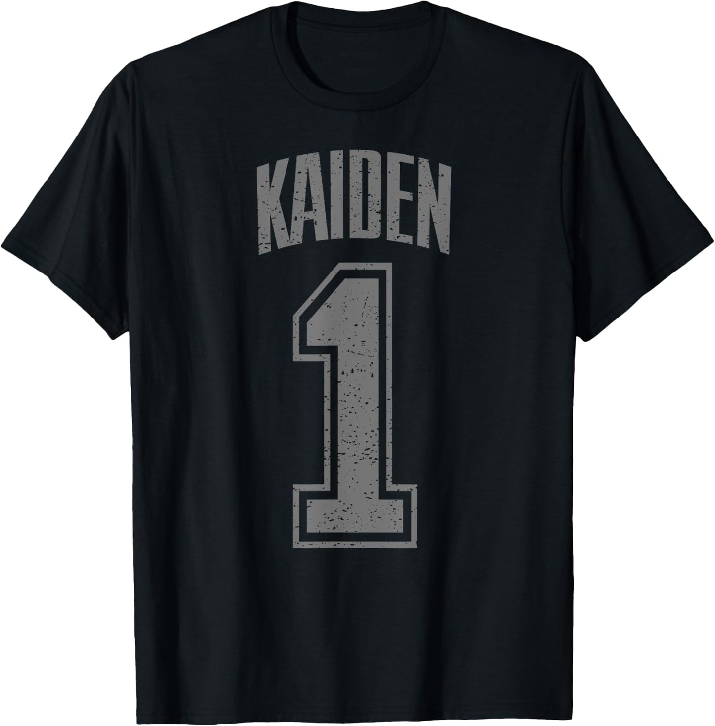 Kaiden Supporter Number 1 Greatest Fan T-Shirt - T-Shirt | Black
