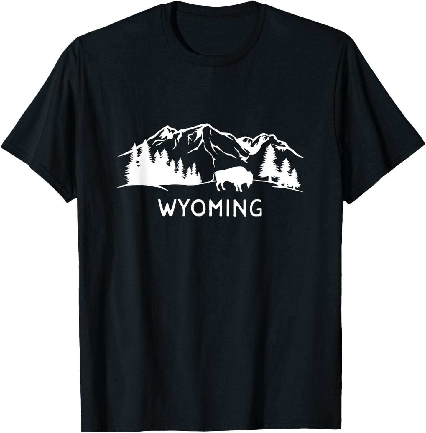 Wyoming T-Shirt - T-Shirt | Black