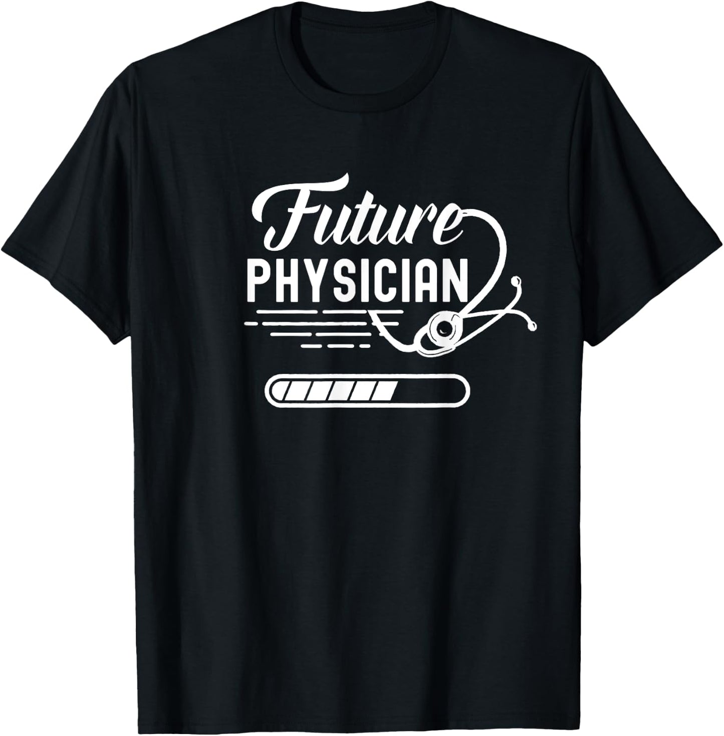 Future Physician Doctor Student Medical Practitioner Md T-Shirt - T-Shirt | Black