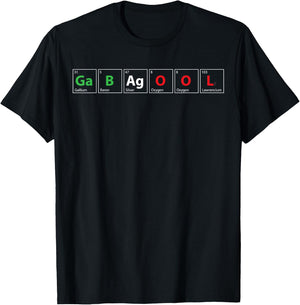 Gabagool Capicola Meat New Jersey Italian Periodic Elements T-Shirt - T-Shirt | Black