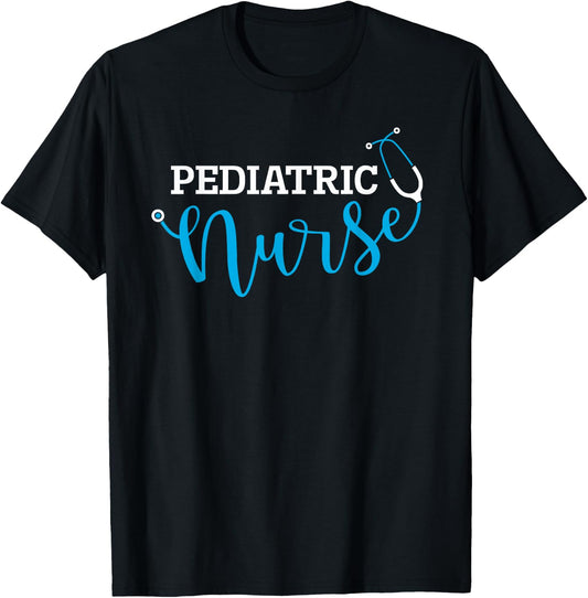 Pediatric Nurse T-Shirt - T-Shirt | Black