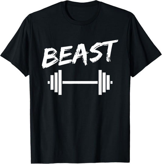 Beast Father Son Fitness Bodybuilding Matching T-Shirt - T-Shirt | Black