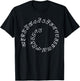 Spiral Alphabet Bengali Letter Funny Bangladesh Symbol Humor T-Shirt - T-Shirt | Black