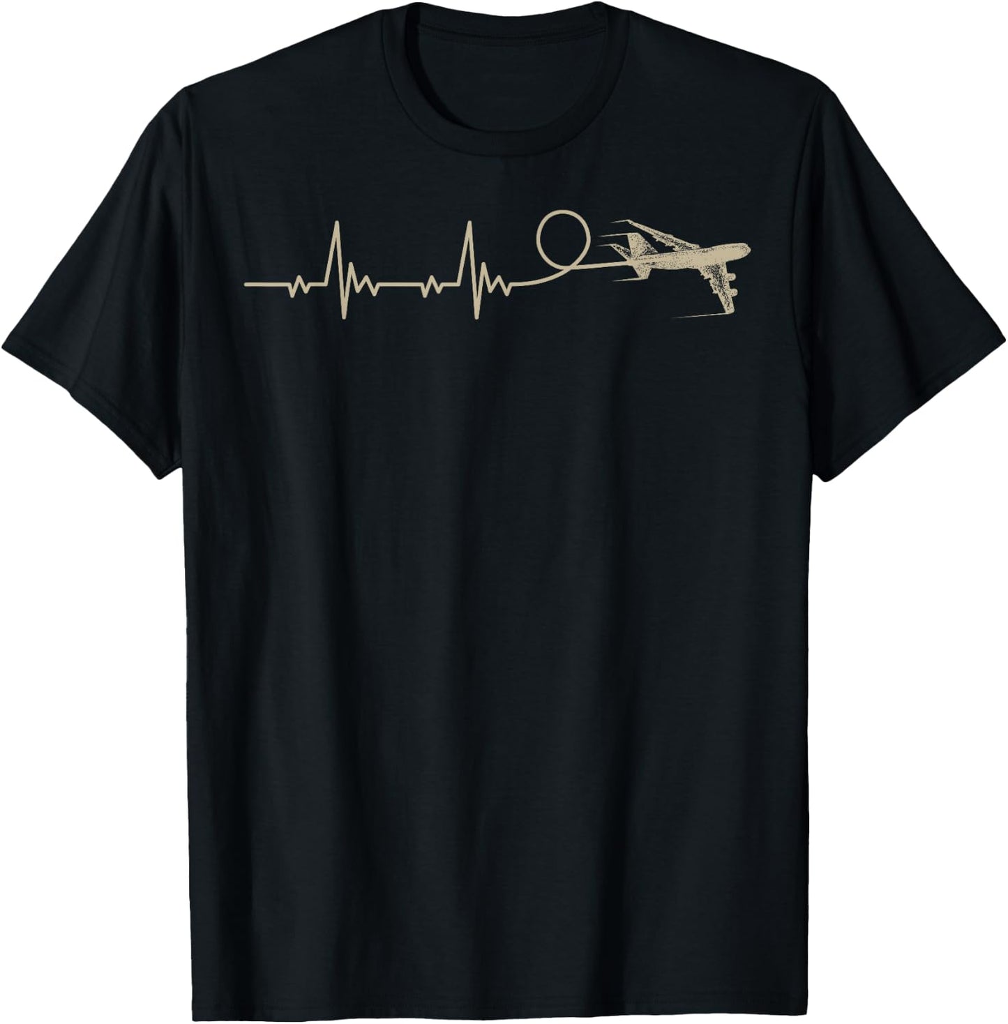 Cool Pilot Art Women Aviation Aviator Airplane Pilot T-Shirt - T-Shirt | Black