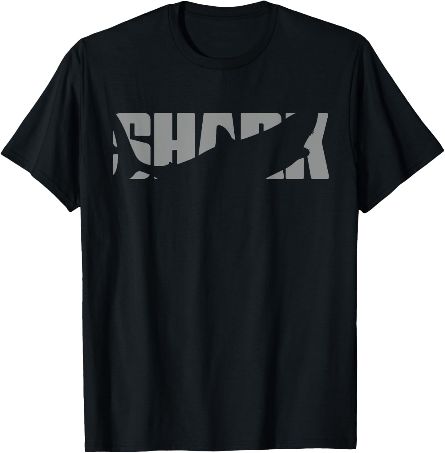 Shark Lover Clothing - Great White Shark T-Shirt - T-Shirt | Black
