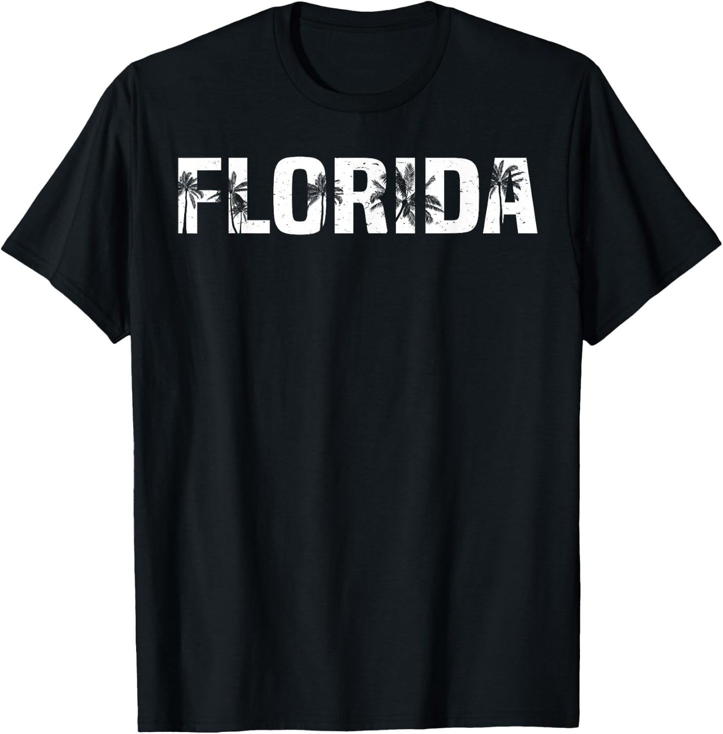 Florida The Sunshine State Women Girls Kids T-Shirt - T-Shirt | Black
