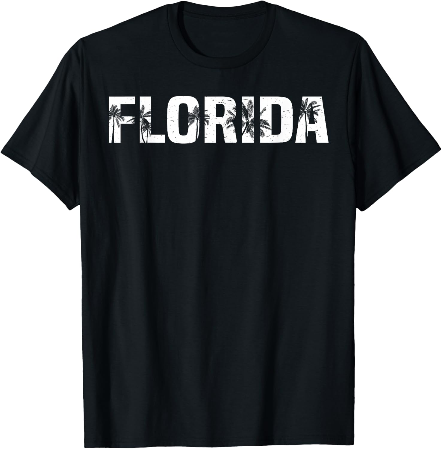 Florida The Sunshine State Women Girls Kids T-Shirt - T-Shirt | Black