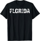 Florida The Sunshine State Women Girls Kids T-Shirt - T-Shirt | Black
