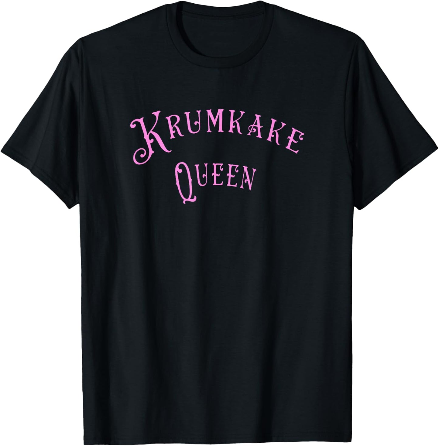 Norwegian Krumkake Queen Norway Gift T-Shirt - T-Shirt | Black