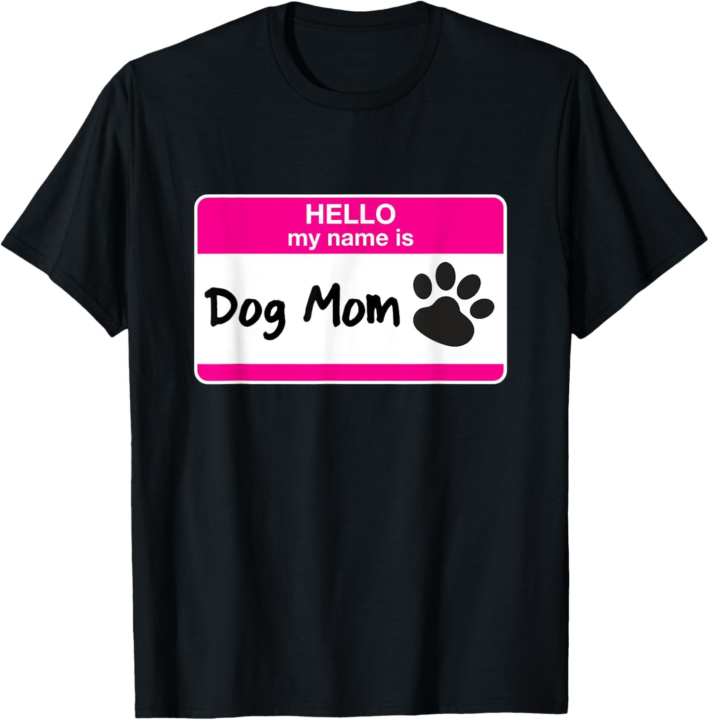 Funny Dog Mom Pet Dog Lover Adoption Rescue Foster Shelter Women Kids T-Shirt - T-Shirt | Black