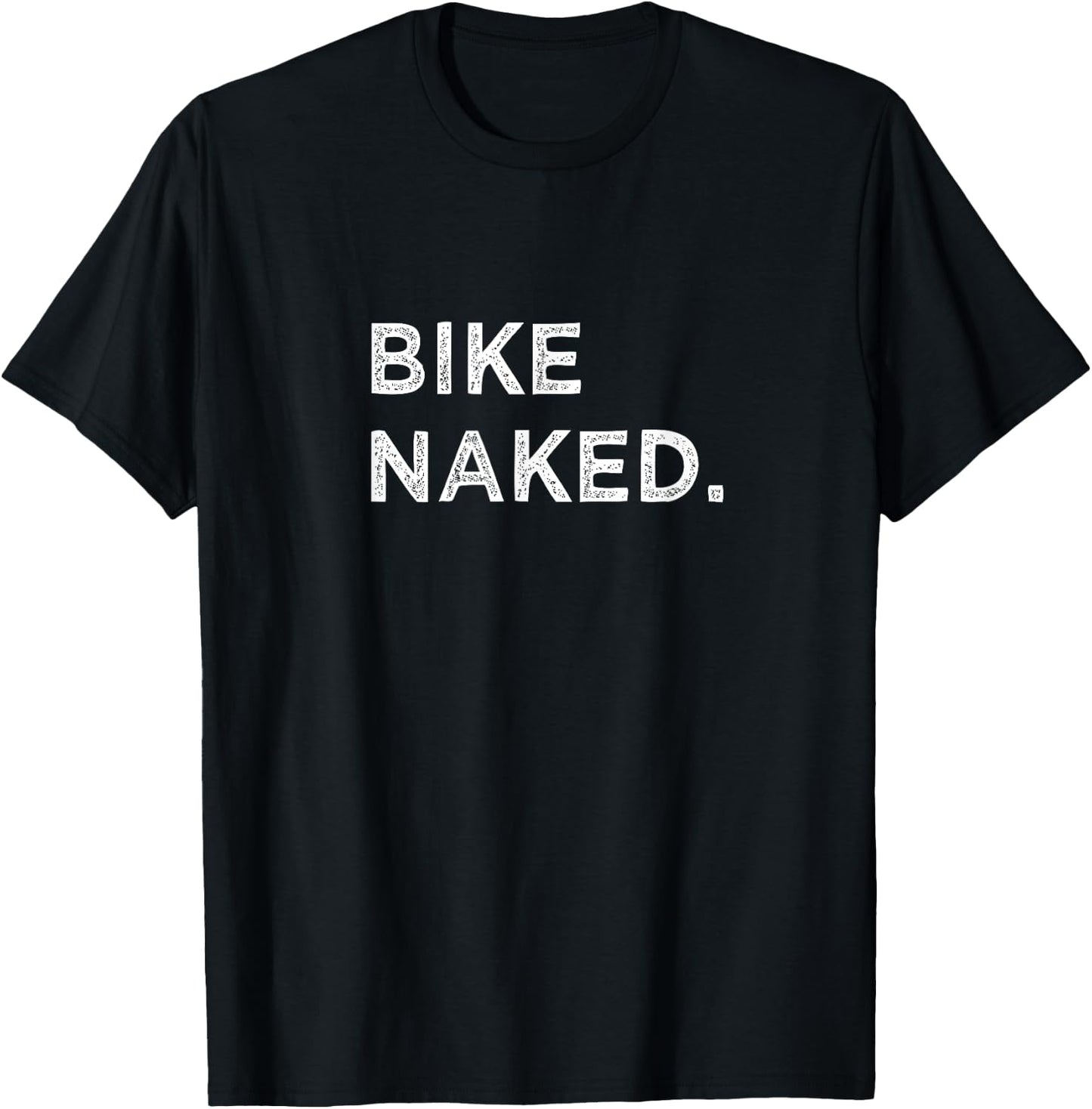 Bike Naked Funny Mountain Road BMX Rider Spin Cycle Class T-Shirt - T-Shirt | Black