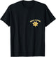 Hole Patrol Cornhole Funny Sheriff Star for a Cornstar T-Shirt - T-Shirt | Black