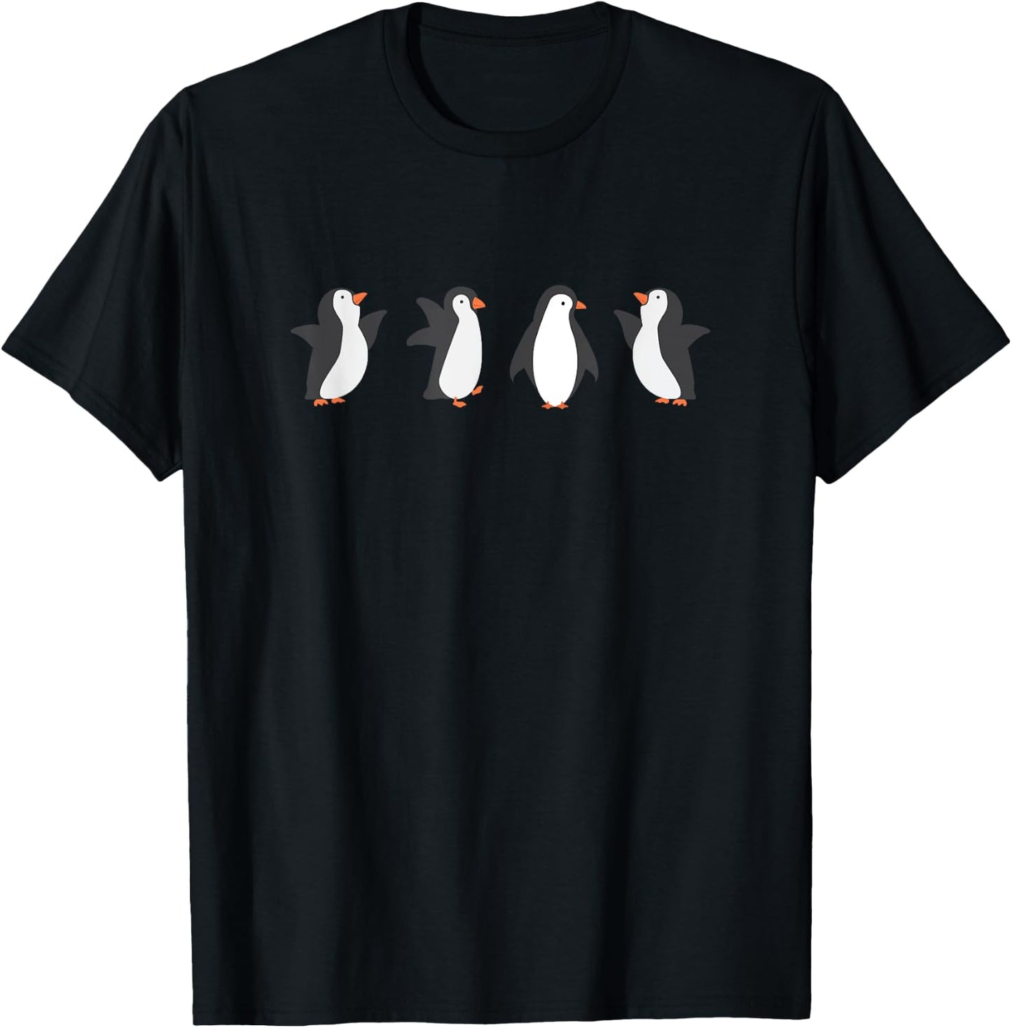 Emperor Sea Bird King Penguin Lover Penguin T-Shirt - T-Shirt | Black