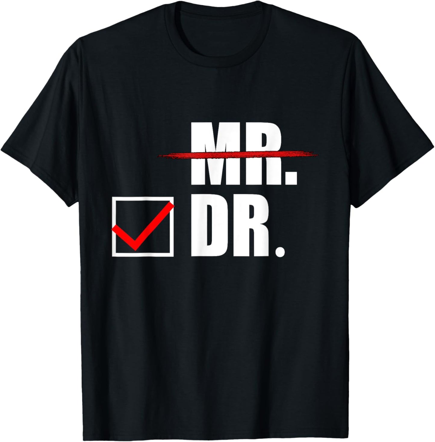 Doctor Gifts Male PhD Graduation Gift T-Shirt - T-Shirt | Black