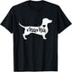 Dachshund Mother's Day Mum Dog Mum Gift Dachshund Mum T-Shirt - T-Shirt | Black