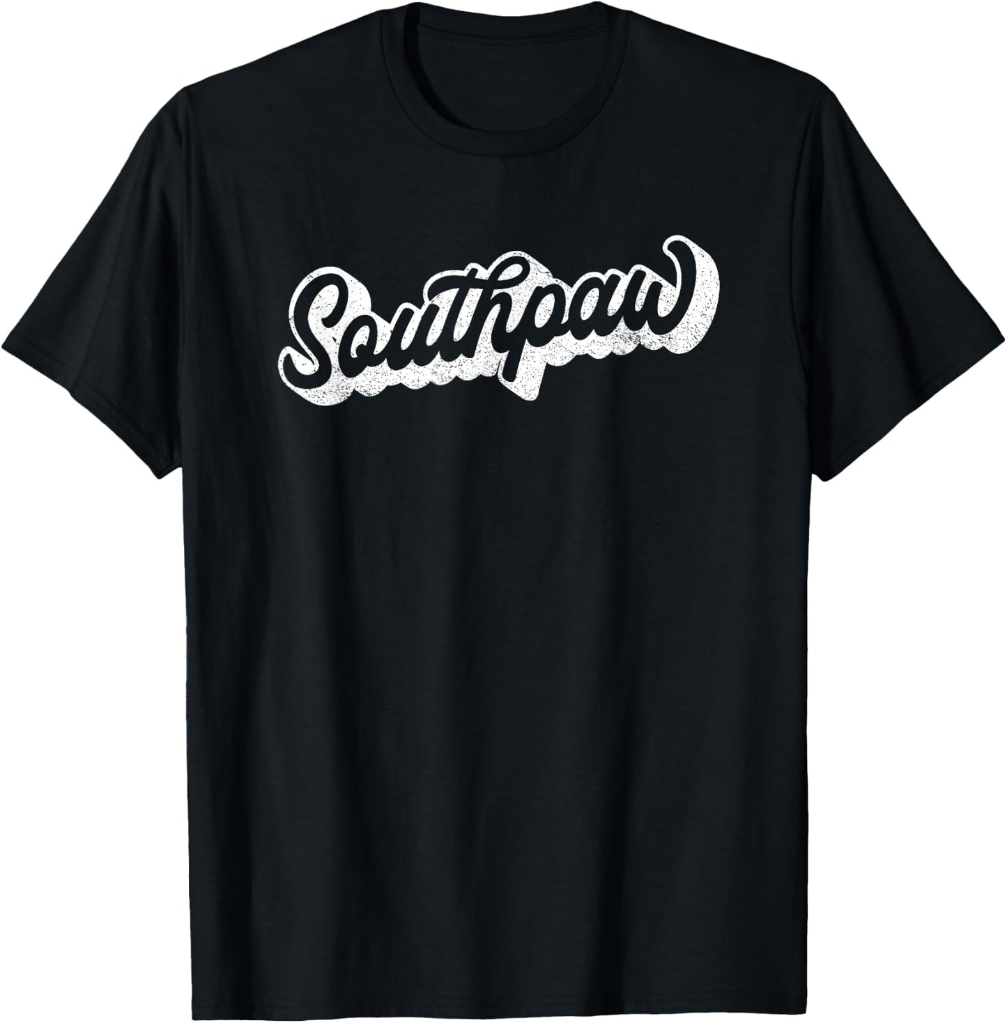 Southpaw Baseball Softball Lefty Left Handed Pitcher T-Shirt - T-Shirt | Black