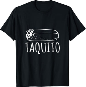Burrito Taquito Funny Daddy And Me Matching T-Shirt - T-Shirt | Black