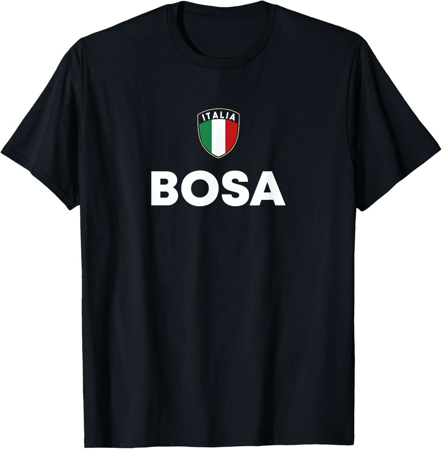 Sardegna Pride Bosa Apparel -Adults & Kids Classic Fit Black T-Shirt - T-Shirt | Black