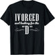 Ivorced Looking For The D Apparel Divorce Party T-Shirt - T-Shirt | Black