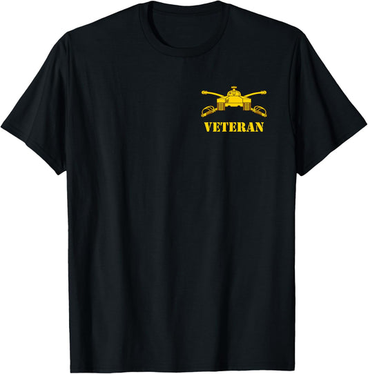 US Army Armor Veteran (AR) - 19 Kilo Tanker - 19K T-Shirt - T-Shirt | Black