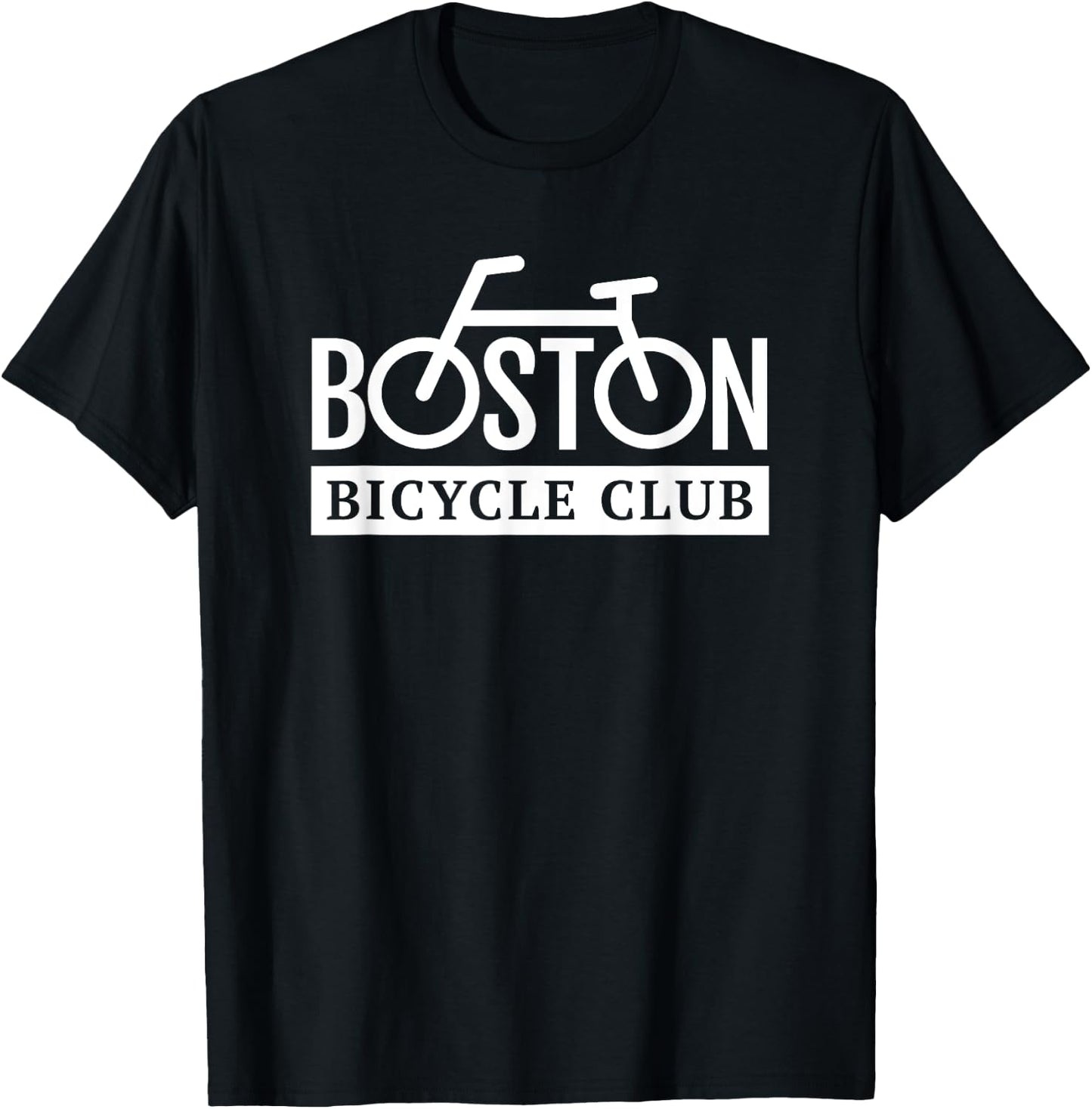Bicycle Club Boston | Cycling Shirt T-Shirt - T-Shirt | Black
