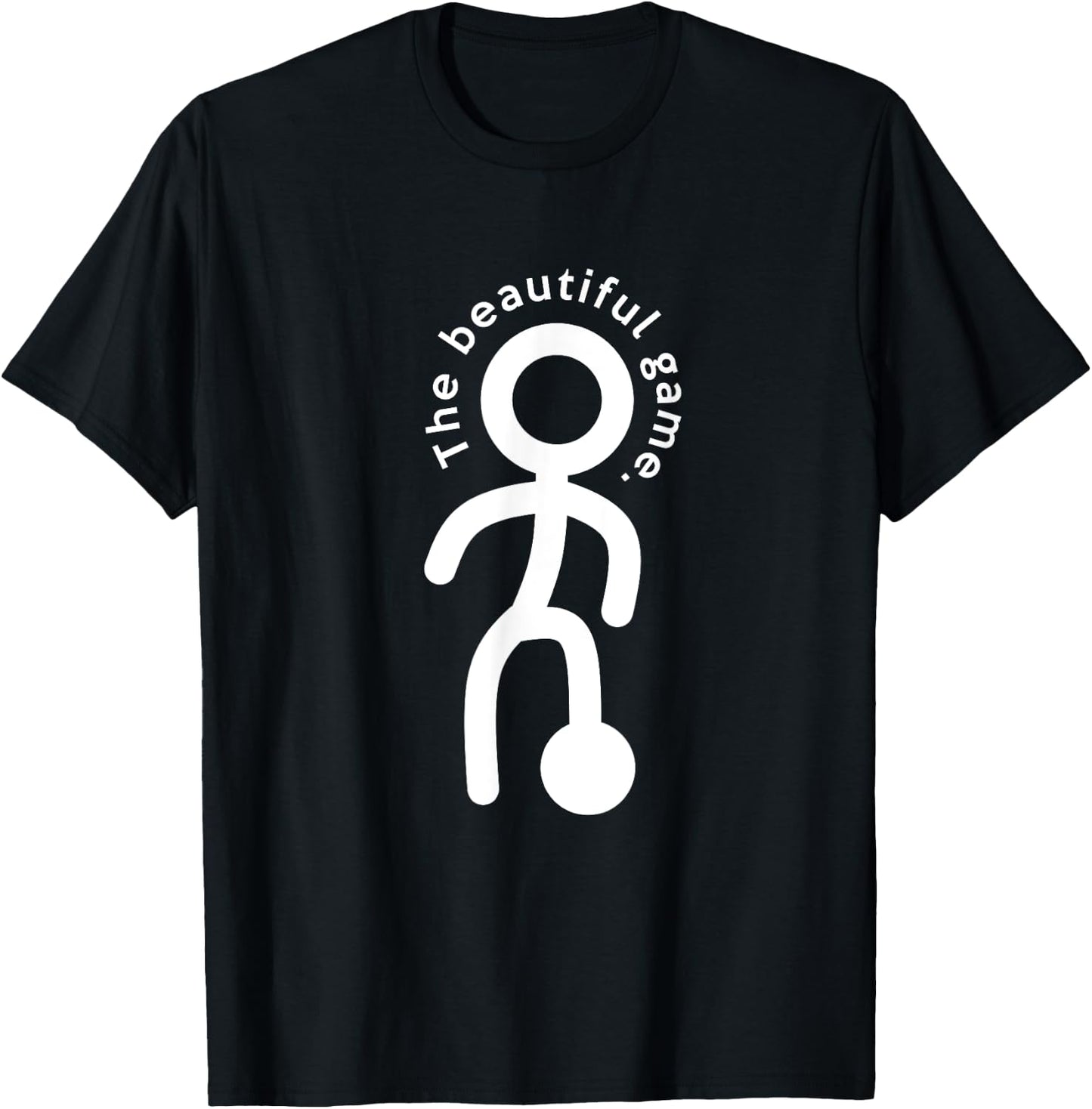 The Beautiful Game - Soccer T-Shirt - T-Shirt | Black