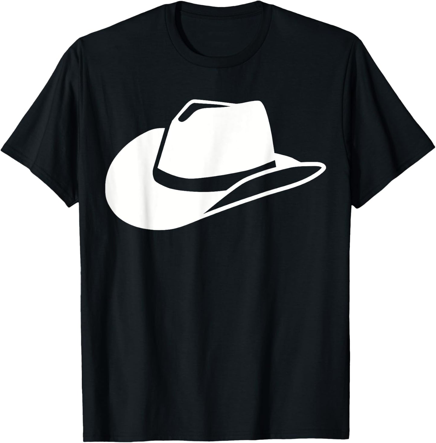 Cowboy hat T-Shirt - T-Shirt | Black