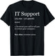 Funny IT Tech support shirt for Computer Geeks T-Shirt - T-Shirt | Black