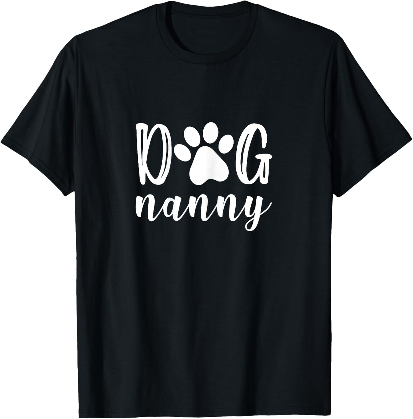 Dog Nanny Pet Sitting Pet Sitter Dog Sitting Animal Pets Women T-Shirt - T-Shirt | Black