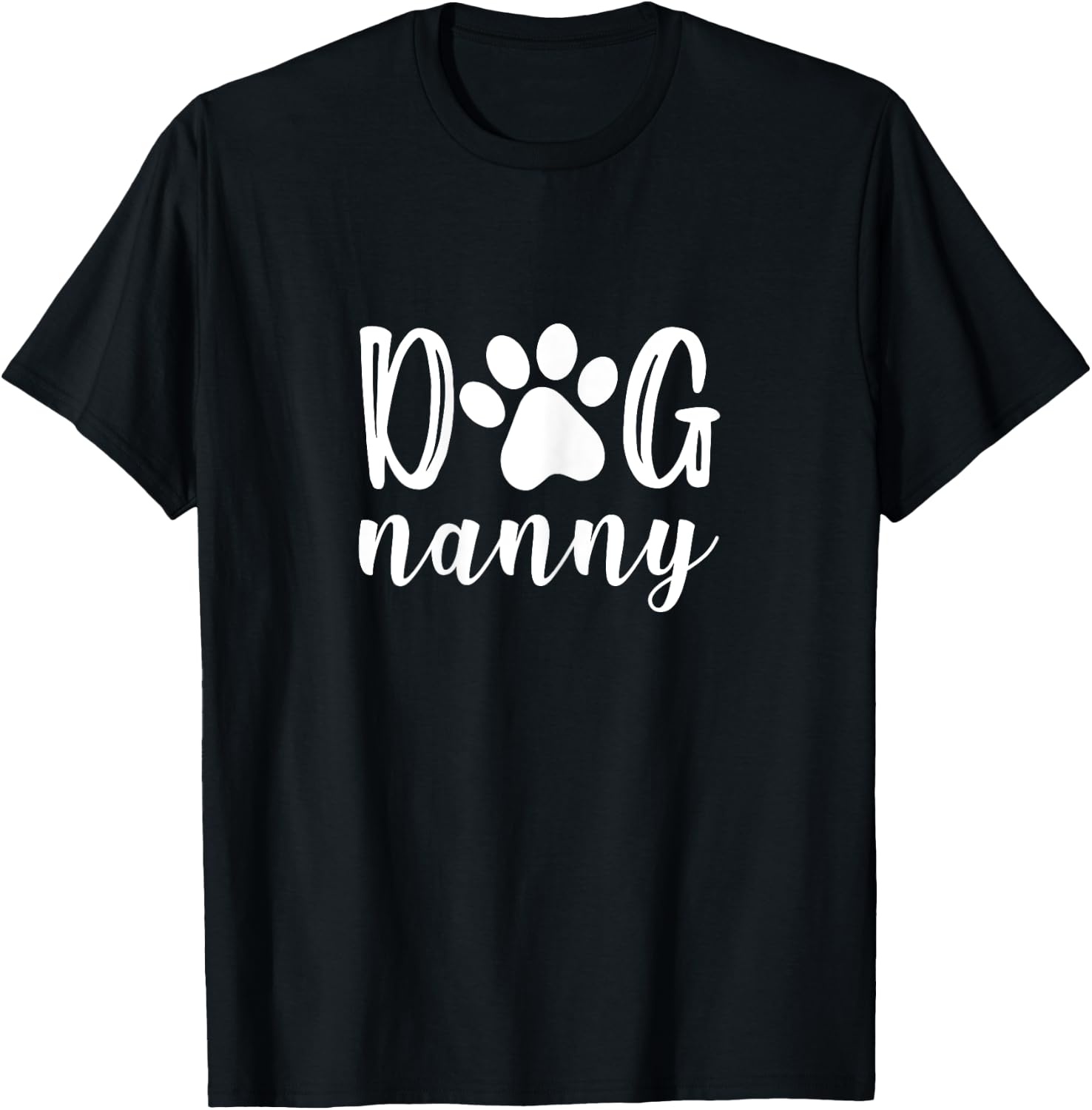 Dog Nanny Pet Sitting Pet Sitter Dog Sitting Animal Pets Women T-Shirt - T-Shirt | Black