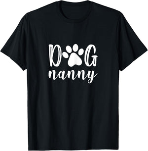 Dog Nanny Pet Sitting Pet Sitter Dog Sitting Animal Pets Women T-Shirt - T-Shirt | Black