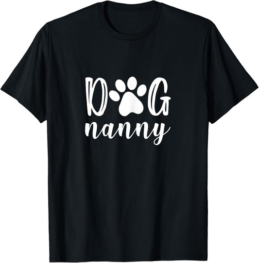 Dog Nanny Pet Sitting Pet Sitter Dog Sitting Animal Pets Women T-Shirt - T-Shirt | Black