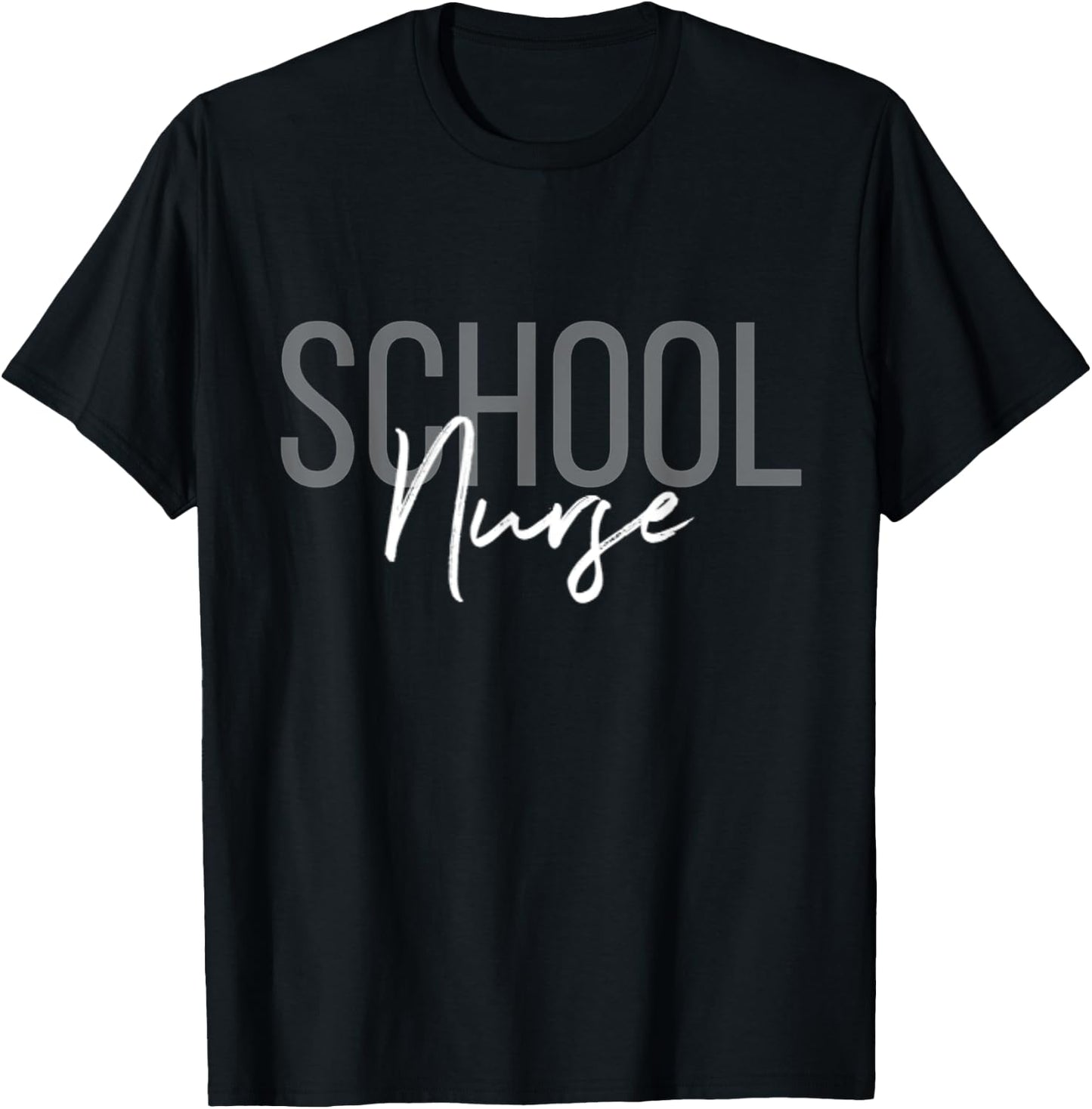 School Nurse Back to School T-Shirt - T-Shirt | Black