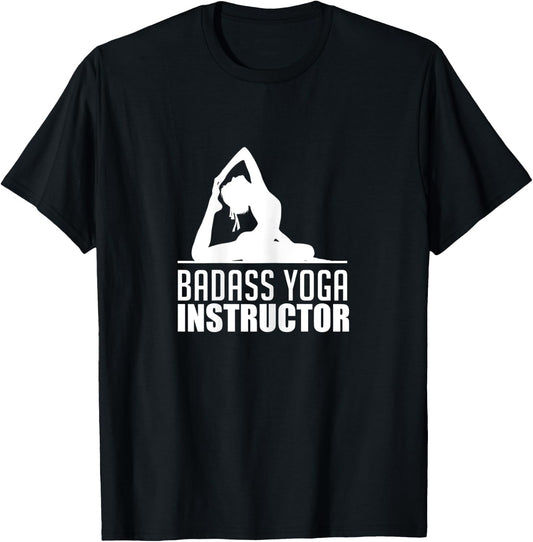 Yoga Instructor Female Teacher Workout Class Gift T-Shirt - T-Shirt | Black