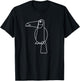 Tuucan Graphic Print Minimalist Kids or Adults T-Shirt - T-Shirt | Black