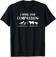 No Bones Vegan Life Women's Expand Your Compassion Animal Rights Vegan Message Black 3X-Large Classic Fit Short Sleeve T-Shirt - T-Shirt | Black