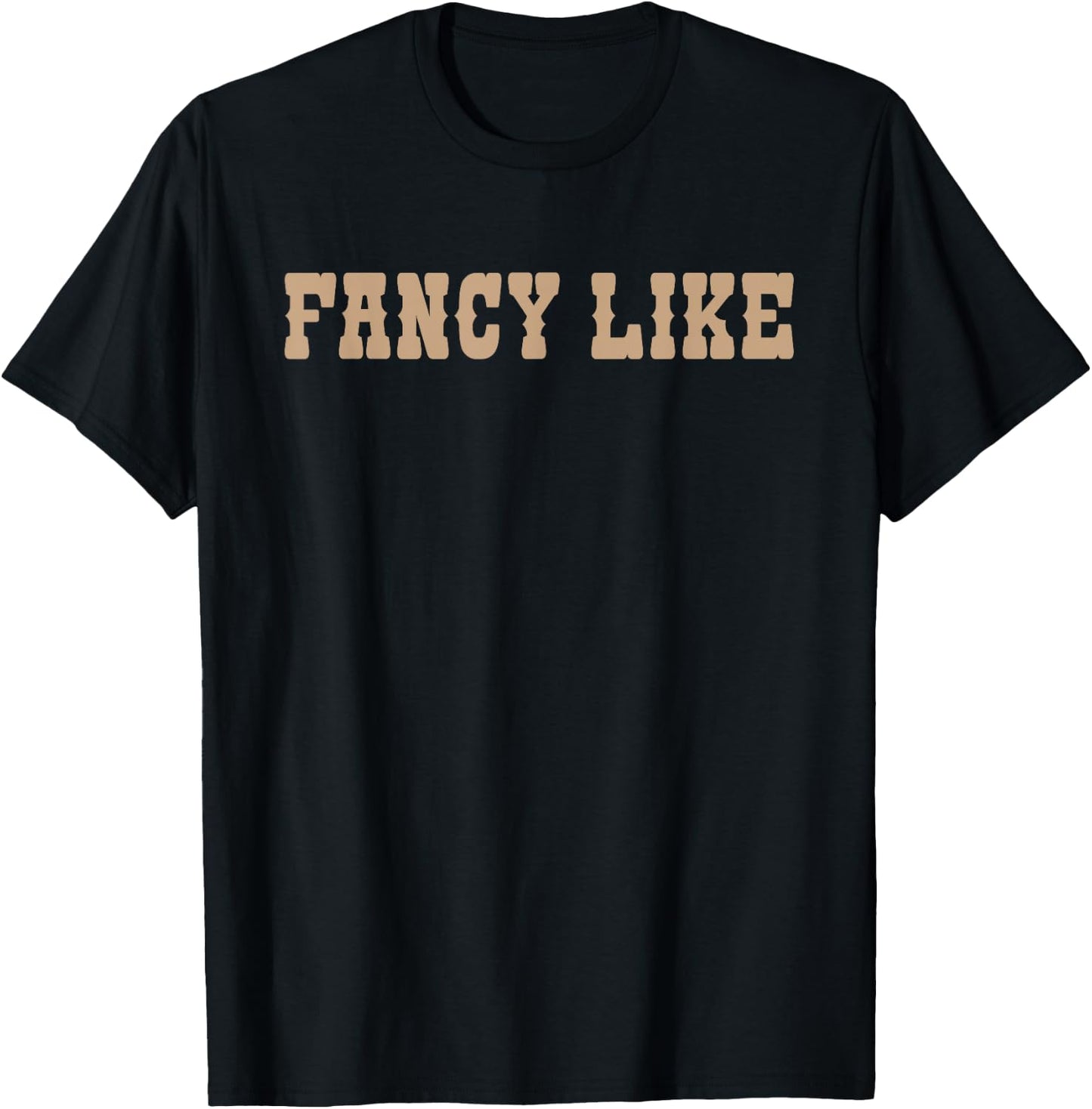 Funny Line Dancing Country Western Fancy Like T-Shirt - T-Shirt | Black