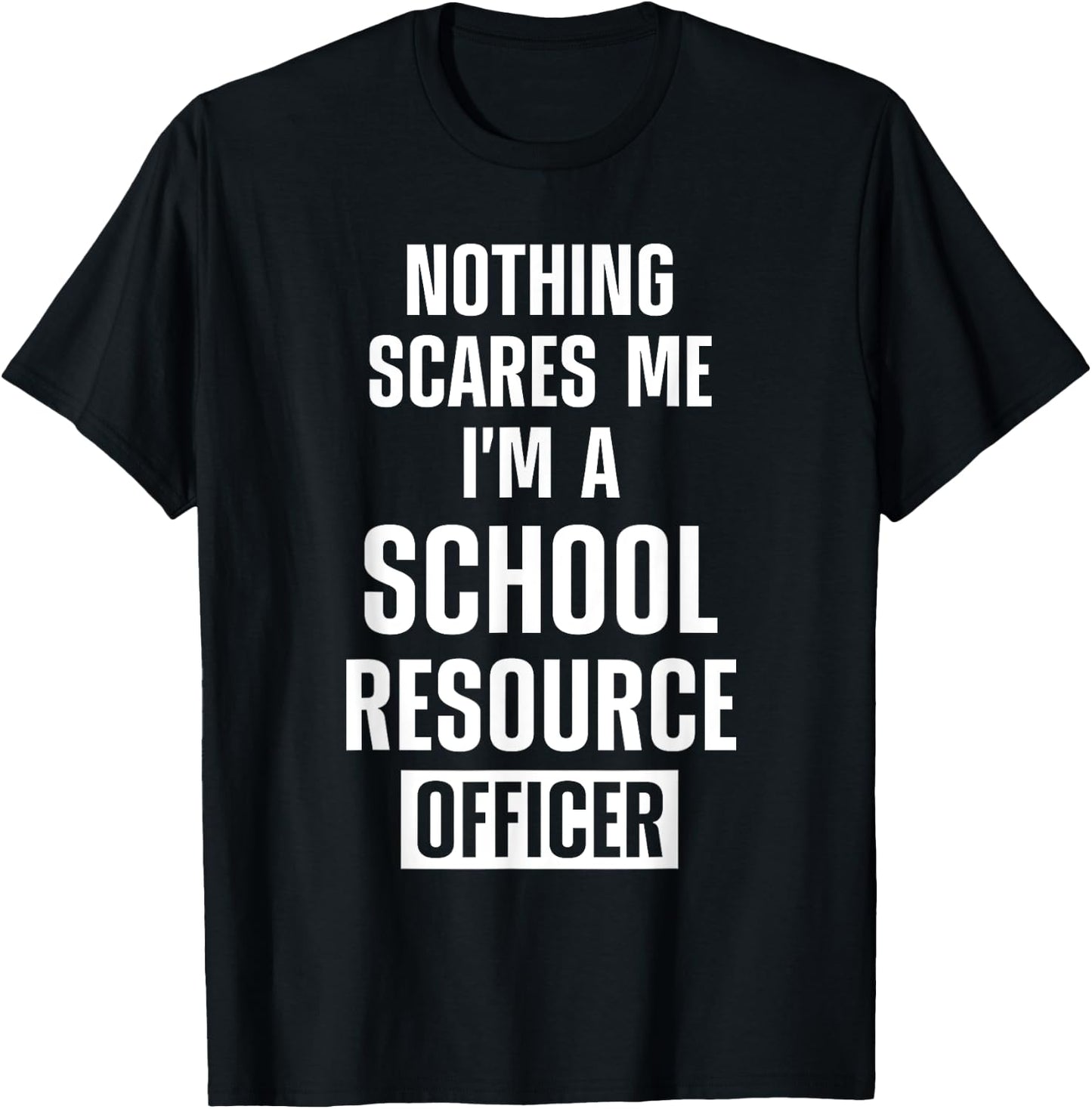 School Resource Officer SRO T-Shirt - T-Shirt | Black