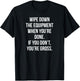 Wipe Down The Equipment When You're Done If You Don't You're T-Shirt - T-Shirt | Black