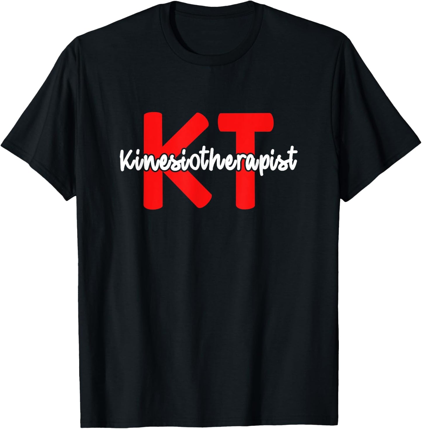 Kinesiologist Kinesiotherapist Kinesiology Kinesio Tape T-Shirt - T-Shirt | Black